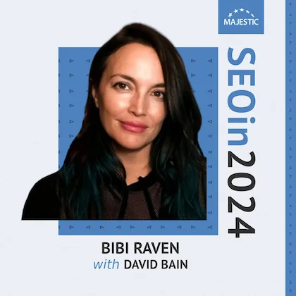 Bibi Raven 2024 podcast cover with logo