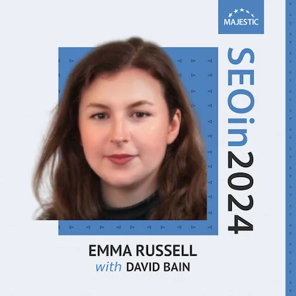 Emma Russell 2024 podcast cover with logo